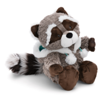 М'яка іграшка Nici Green Єнот Ленно в каптурі, 35 см (61288) 