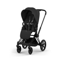 Універсальна коляска 2 в 1 Cybex Priam Matt Black / Sepia Black (526000011)