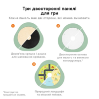 Стіл ігровий багатофункціональний Stokke MuTable V2, сірий (627002)