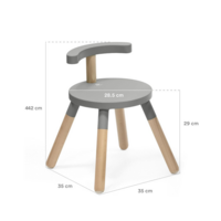 Стул Stokke MuTable V2, серый (627102)