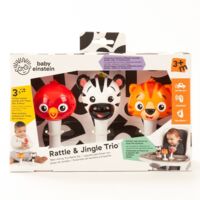 Іграшка на присосці Baby Einstein "Rattle & Jingle Trio" (12359)