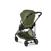 Прогулянкова коляска Cybex Melio Carbon Moss Green з бампером (526000785)
