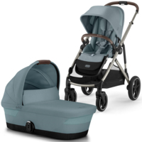 Коляска 2 в 1 Cybex Gazelle S TPE Stormy Blue (524001297/524001245) 