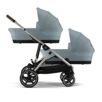 Коляска 2 в 1 Cybex Gazelle S TPE Stormy Blue (524001297/524001245)