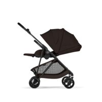 Прогулянкова коляска Cybex Melio Chocolate Brown з бампером (526000791)