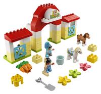 Конструктор LEGO DUPLO Стайня і догляд за поні (10951)
