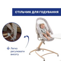 Ліжечко-стільчик 4 в 1 Chicco Baby Hug Armonia (87157.84)