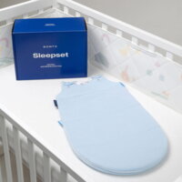 Зимова постіль Sonto Sleepset Блакитне небо, із заокругленими кутами, 120 х 60 см (1437)