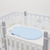 Зимова постіль Sonto Sleepset Блакитне небо, із заокругленими кутами, 120 х 60 см (1437) 