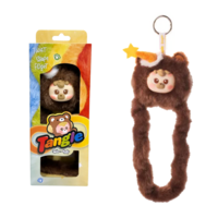 Колекційна м’яка іграшка з кільцем Tangle x diudiu baby Furry Bear Cocoa Brownie (HWTANGLE02D01-BD01) 