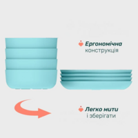 Набір тарілок Chicco Dish Set, 12м+, 2 шт. (16002.25)