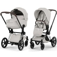 Дитяча коляска 2 в 1 Cybex Priam 5.0 Style City Grey / Chrome 