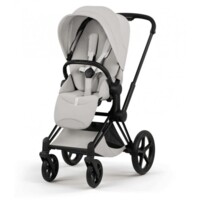 Дитяча коляска 2 в 1 Cybex Priam 5.0 Style City Grey / Matt Black 