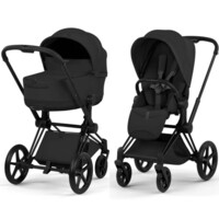 Дитяча коляска 2 в 1 Cybex Priam 5.0 Style Sepia Black / Matt Black  