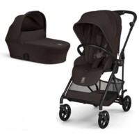 Коляска Cybex Carbon Melio 2 в 1 Chocolate Brown (5260321-26) 