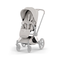 Чохол тканинний для прогулянкового блоку дитячої коляски Priam Style 5.0 City Grey (526000305) 