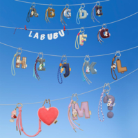 Колекційний брелок-сюрприз Pop Mart The Monsters Pin for Love Letter N-Z (MPFL-01)
