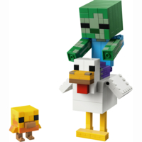 Конструктор LEGO Minecraft Курячий Жокей (21582)
