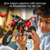 Конструктор LEGO Technic Мотоцикл Ducati Desmo450 MX Factory (42238)