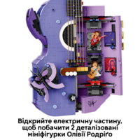 Конструктор LEGO Editions Music Подвійна гітара Олівії Родріґо (43031)