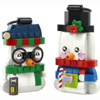 Конструктор LEGO Seasons and Occasions Прикраси зі сніговиком (40812)