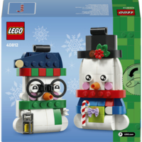 Конструктор LEGO Seasons and Occasions Прикраси зі сніговиком (40812)