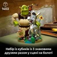 Конструктор LEGO Exclusive Шрек, Віслюк і Кіт в чоботях (72423)