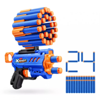 Скорострельный бластер X-Shot Insanity Micro 24 патрона (36795R) 