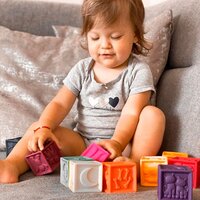  Розвивальні силіконові кубики Порахуй-но! Battat (BX1002Z) 