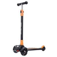 Cамокат GO Travel Черный с оранжевым (LS304B-BY) 