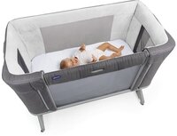 Кроватка 3 в 1 Chicco Next2Me Forever Темно-серая (79650.77)