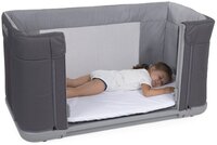 Кроватка 3 в 1 Chicco Next2Me Forever Темно-серая (79650.77)