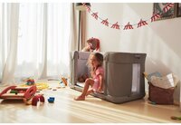 Кроватка 3 в 1 Chicco Next2Me Forever Темно-серая (79650.77)