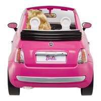 Набір з лялькою Barbie Fiat 500 рожевий з лялькою (GXR57)