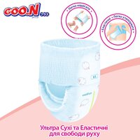 Трусики-підгузки GOO.N Plus для дітей 6-12 кг розмір M 58 шт. (4902011843392)