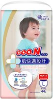 Трусики-підгузки GOO.N Plus для дітей 9-14 кг розмір L 44 шт. (4902011843408) 