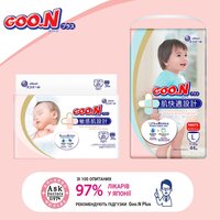Трусики-підгузки GOO.N Plus для дітей 9-14 кг розмір L 44 шт. (4902011843408)
