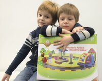 Магнітний конструктор MagPlayer, 68 елементів (MPK-68)