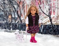 Лялька LORI Гіа з далматинцем, 15 см (LO31058Z)