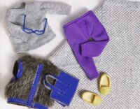 Лялька LORI Ілісса і собака тер'єр Індіана, 15 см (LO31016Z)