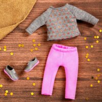 Кукла LORI Розалинда с поводком для выгула собак, 15 см (LO31113Z)