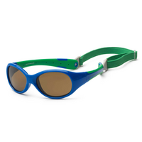 Дитячі сонцезахисні окуляри Koolsun Flex, зелені, розмір 0+ (KS-FLRS000) 