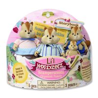 Набір фігурок Lil Woodzeez Сім'я Бурундуков (6158M) 