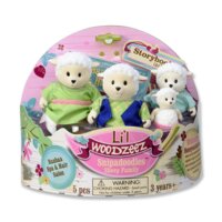 Набір фігурок Lil Woodzeez Сім'я овечок (6159Z)