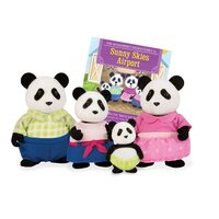 Набір фігурок Lil Woodzeez Сім'я Панда (6154M)