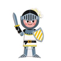 Магнитная книга Janod Наряды для мальчика (J02719)