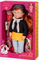 Набір Our Generation DELUXE Лялька-двійник Сабіна з книгою (BD31114ATZ)