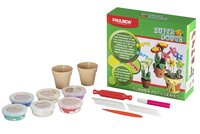 Маса для ліплення Paulinda Super Dough Квіти в горщиках (PL-081142)