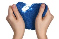 Масса для лепки Paulinda Modeling foam Ведро, синий, 800мл (PL-072559-N-03)