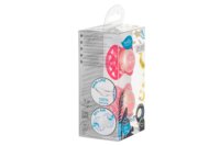 Пустушка ортодонтична Nuvita NV7086 Air55 Explorer 6m + 2шт., світиться в темряві, мавпа/сова (NV7086GF)